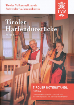 Heft 44 Tiroler Harfenduostücke  Folge 1